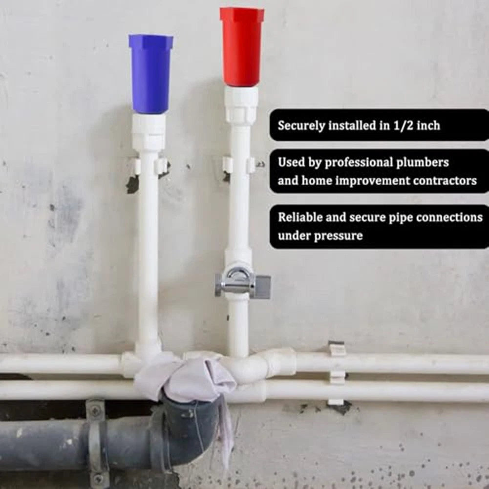 20 Count 1/2 Inch Water Pipe Adapter for Sealing Pipes