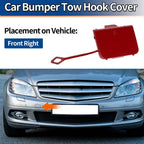 Front Car Bumper Tow Hook Cover for Mercedes-Benz C-Class (2007-2010)