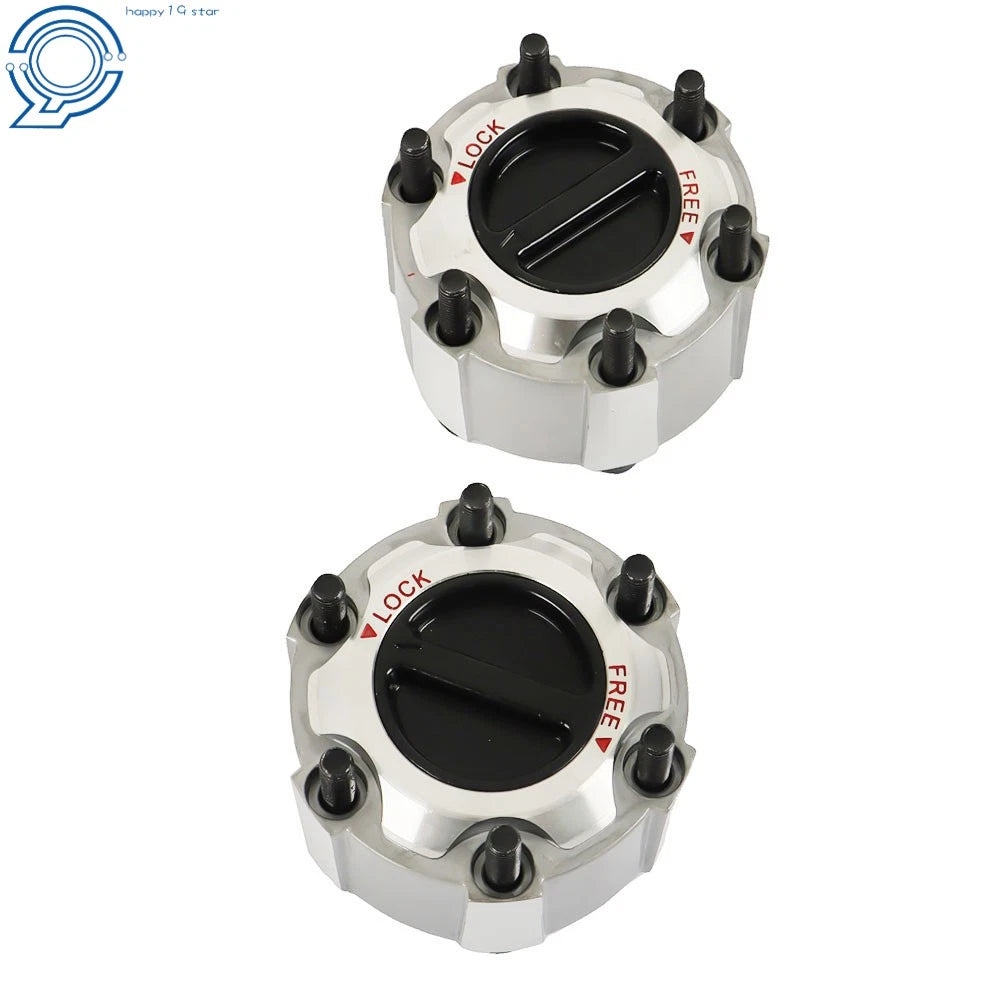 2X Manual Locking Hubs for Nissan D21 (1986–1997)