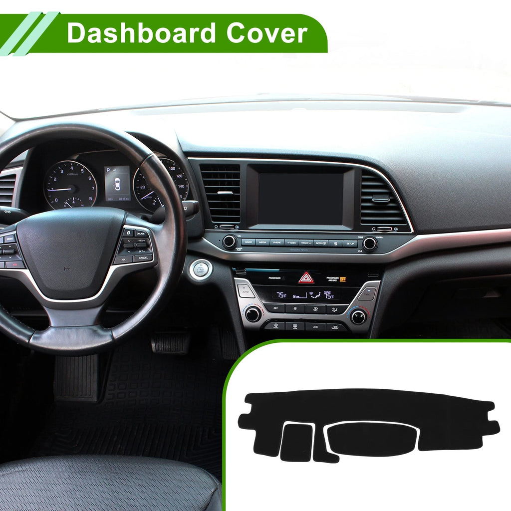 Dashboard Cover for Toyota Roomy Tank (2016–2020) Black Anti-Slip