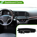 Dashboard Cover for Toyota Roomy Tank (2016–2020) Black Anti-Slip