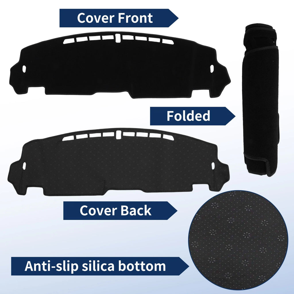 Dash Cover for Honda N-BOX Custom JF5/JF6 (2023–2025) Polyester Black
