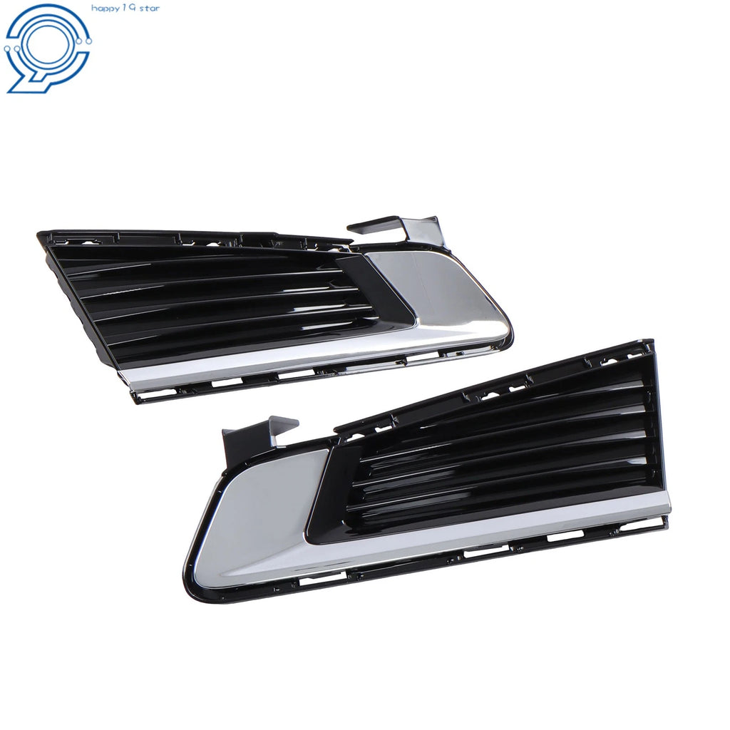 Set of 2 Fog Light Covers for Cadillac CTS (2014–2019) Chrome