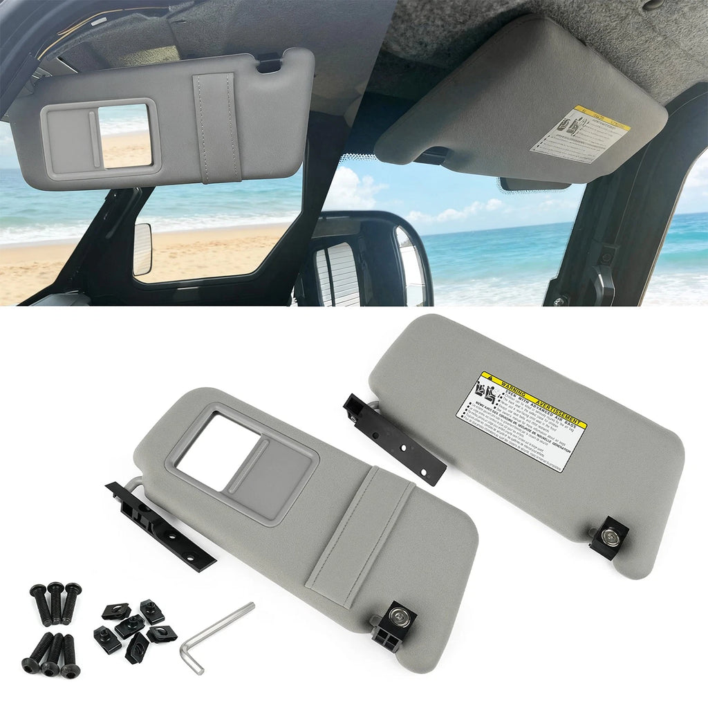 Set of 2 Sun Visors for Polaris Ranger XP 1000 (2019–2025)