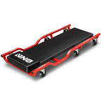 Red Roller Mechanic Garage Shop Creeper for Universal Use (38"L x 17"W x 4.33"H)