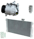 AC Compressor Kit With Condenser for Mercedes CLK500 5.0L (2003–2004)