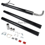 Black Pipe Extension Kit for RV Generator Exhaust Venting System