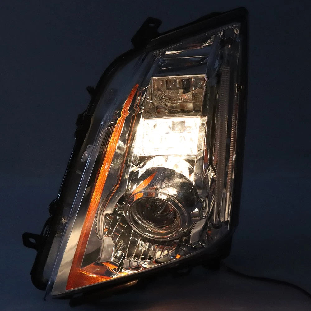 Driver Headlight Assembly for Cadillac CTS (2008–2014) HID/Xenon Chrome Left