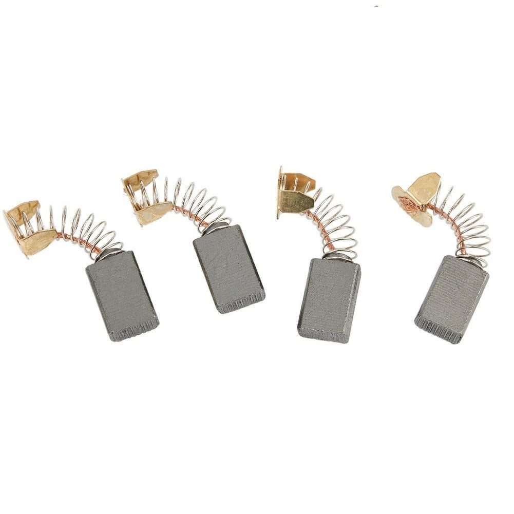 Set of 4 Carbon Brushes for Electric Drill Angle Grinder Motors 61017