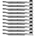 Set of 10 Lawn Mower Blades 103-6398 116-5174 for Exmark 60" Decks