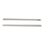 Silver Front Fender Spear Trim for Harley Touring Road King Softail Classic