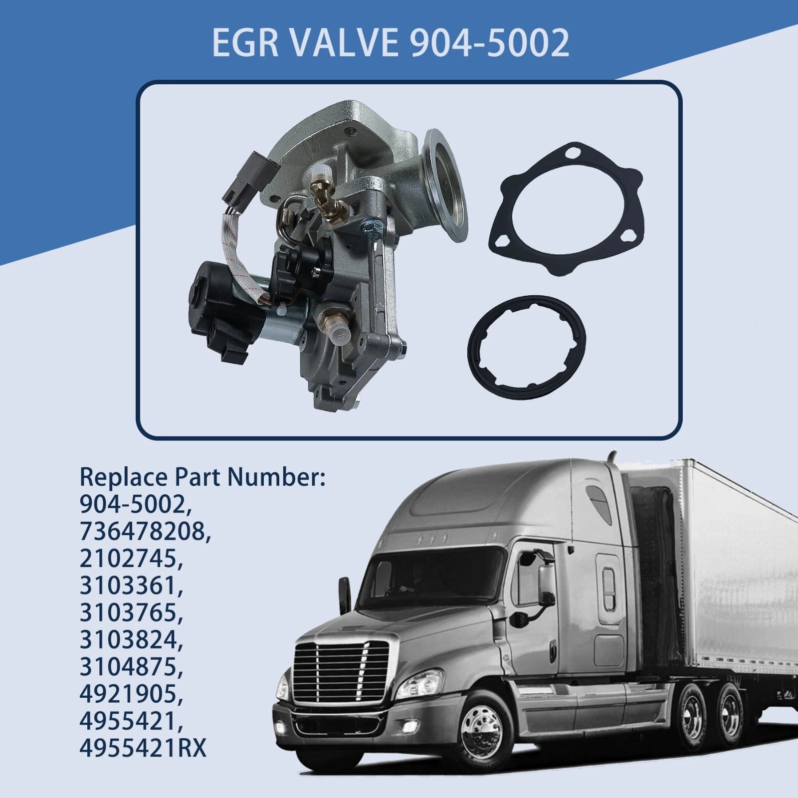 EGR Valve for Cummins ISM 10.8L Truck (2003–2007)