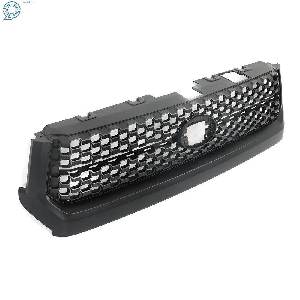 Grille and Hood Bulge Molding for Toyota Tundra (2014–2020) Black