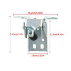 Upper Left & Right Door Hinge Pair for Dodge Ram 1500 2500 3500 (1994–2002)