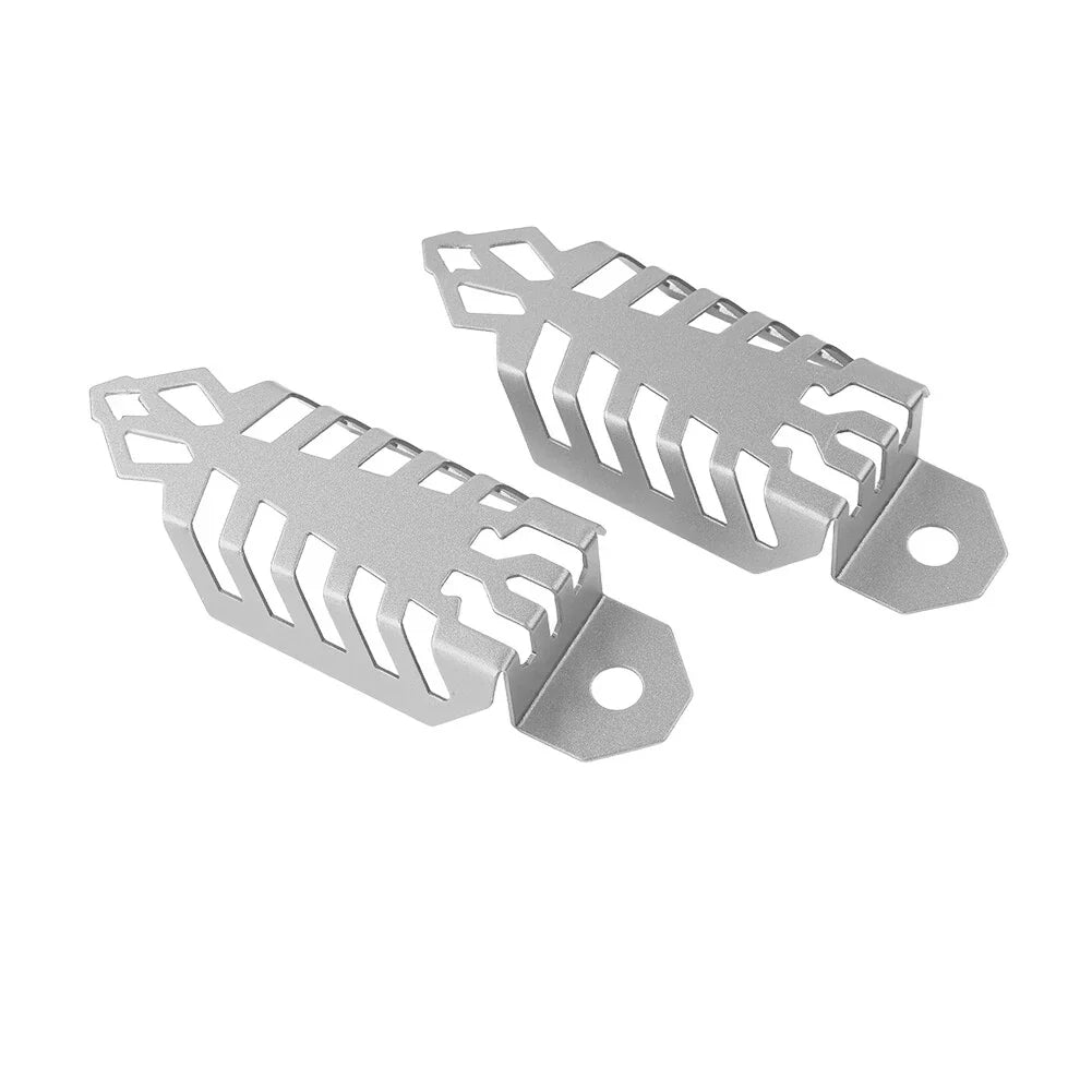 Universal Fork Dust Shock Absorber Spring Covers for Motorcycle Off Road (N/A)