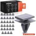 30x Nylon Rocker Panel Moulding Clips for Chevy Olds 