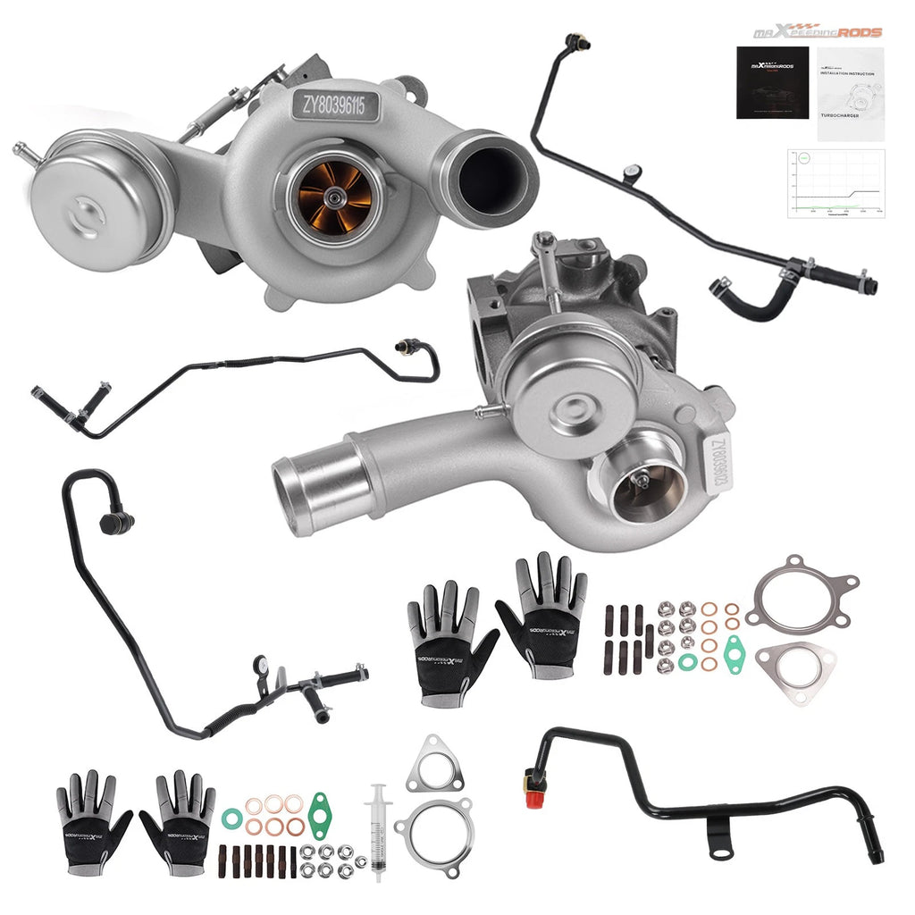 Twin Billet Turbo Coolant Line for Ford Explorer Sport (2013–2019)