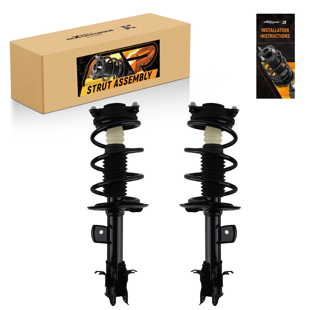 2X Front Complete Shock Struts Coil Springs Assembly for Nissan Juke (2011–2017)