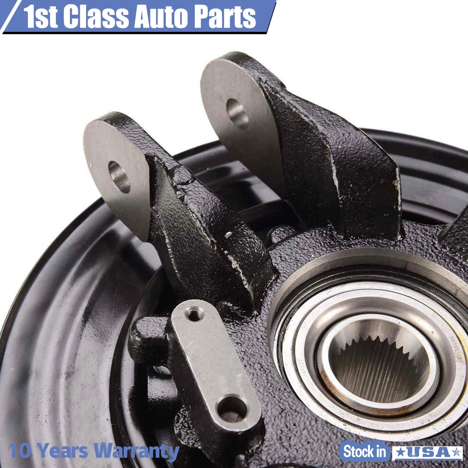 Set of 2 Rear Wheel Hub Steering Knuckles for Ford Explorer (2002-2005)