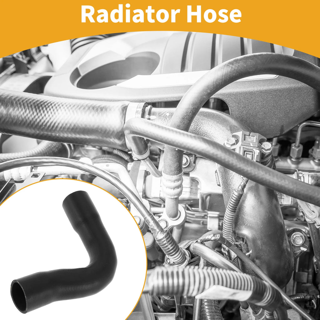 Radiator Hose for BMW 5er E39 523i 528i (1995–2000) No. 11531740474 Rubber Black