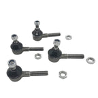 Set of 4 Inner/Outer Tie Rod Ends for Volkswagen Super Beetle Transporter (1968–1979)