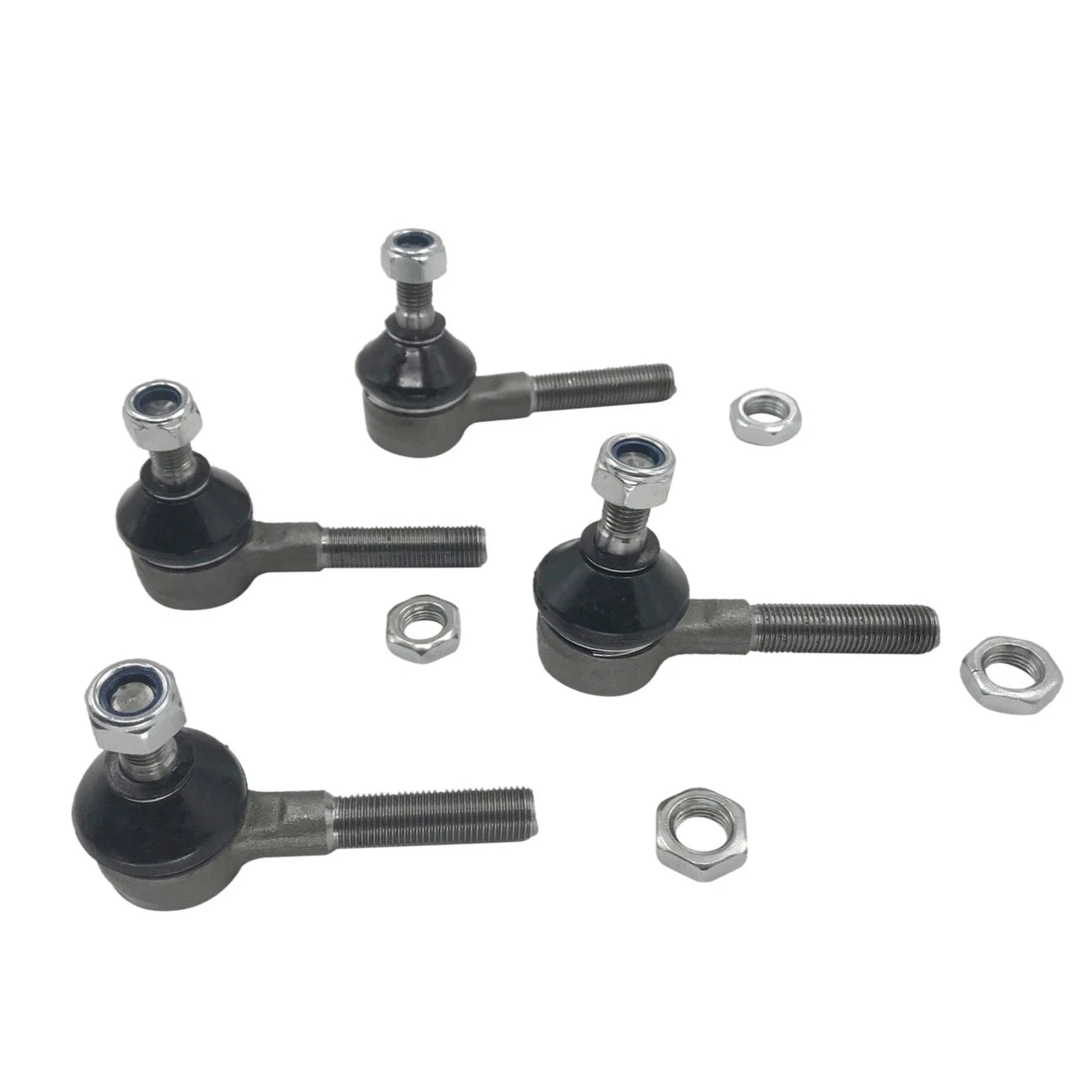 Set of 4 Inner/Outer Tie Rod Ends for Volkswagen Super Beetle Transporter (1968–1979)