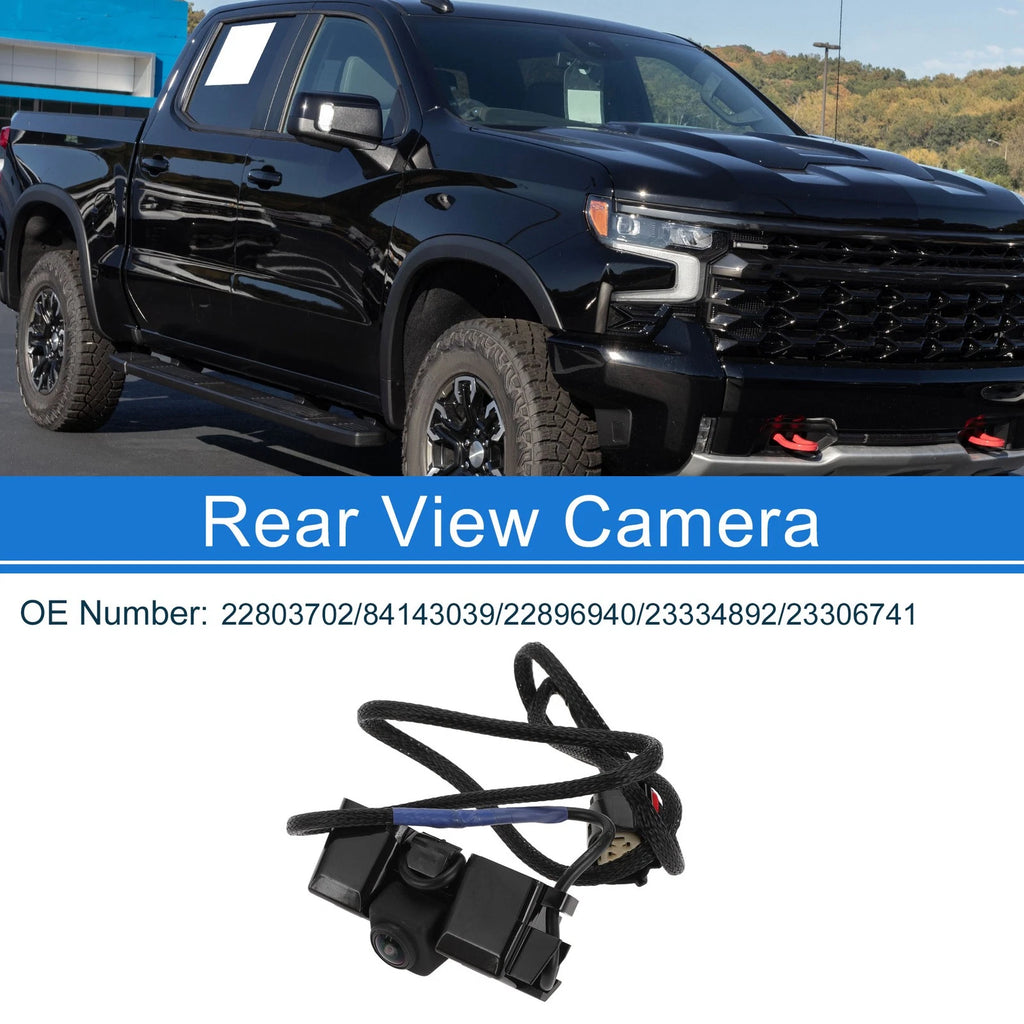 Rear View Camera for Chevrolet Silverado (2014–2023) 120-180 Degree