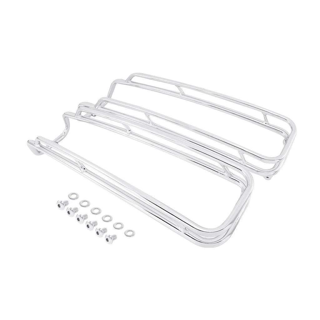 Saddlebags Lid Top Rail Guards for Harley Touring Street Road Glide (1994–2013)