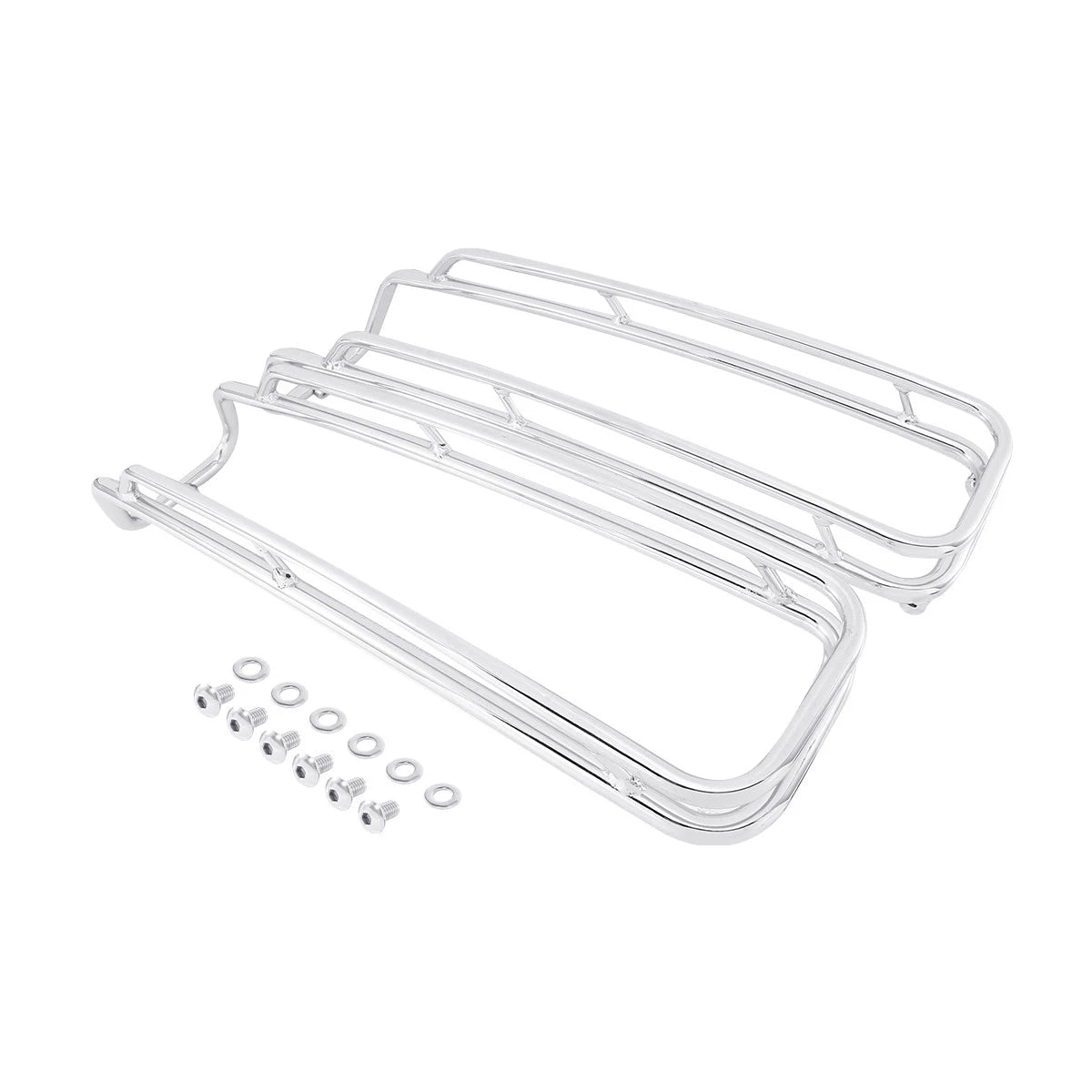 Saddlebags Lid Top Rail Guards for Harley Touring Street Road Glide (1994–2013)