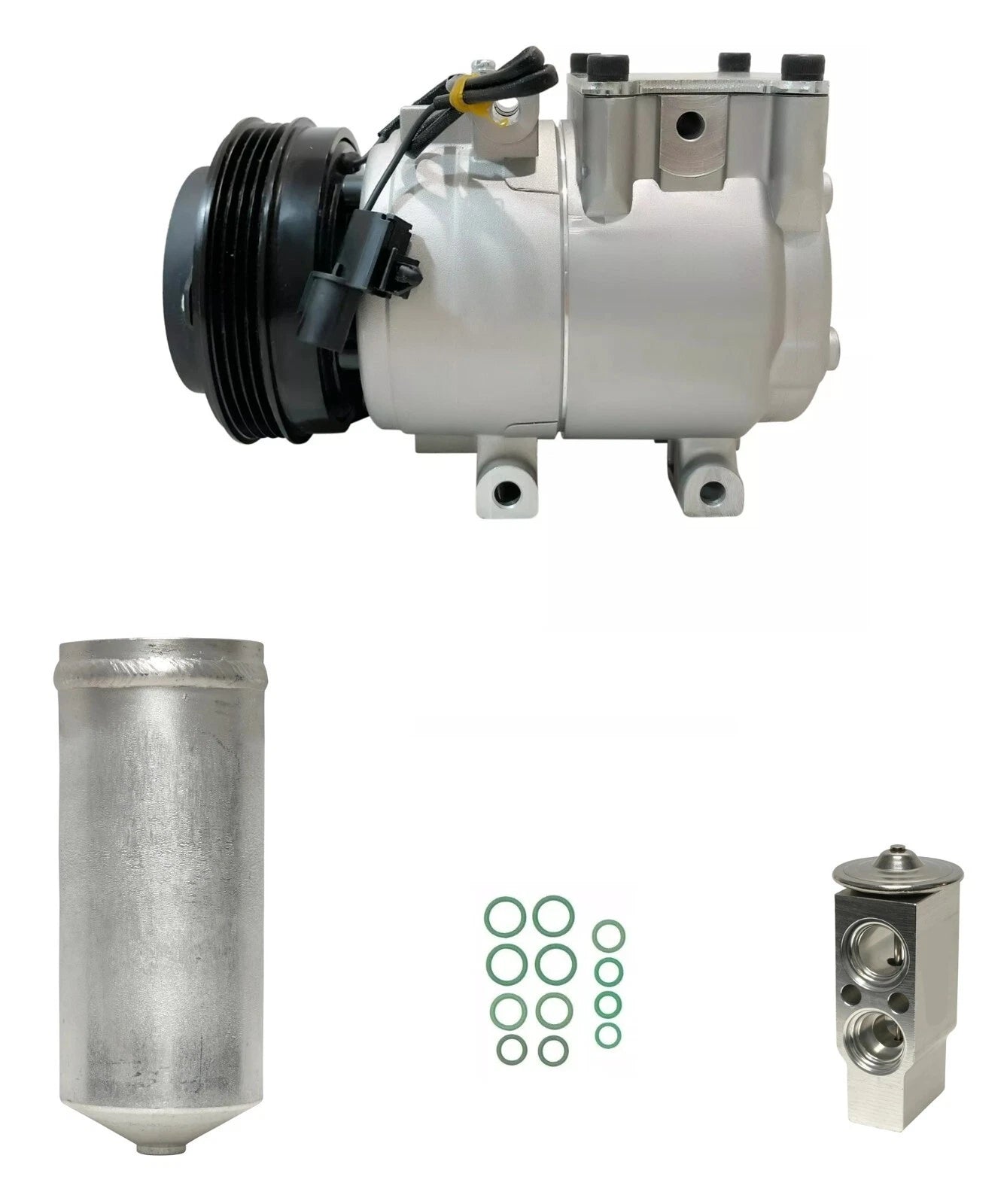 AC Compressor Kit Replacement for Kia Spectra 1.8L (2002-2004)