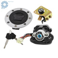 Ignition Switch Fuel Gas Cap Cover Seat Lock Key Set for Suzuki GSXR600 (1997–2000)