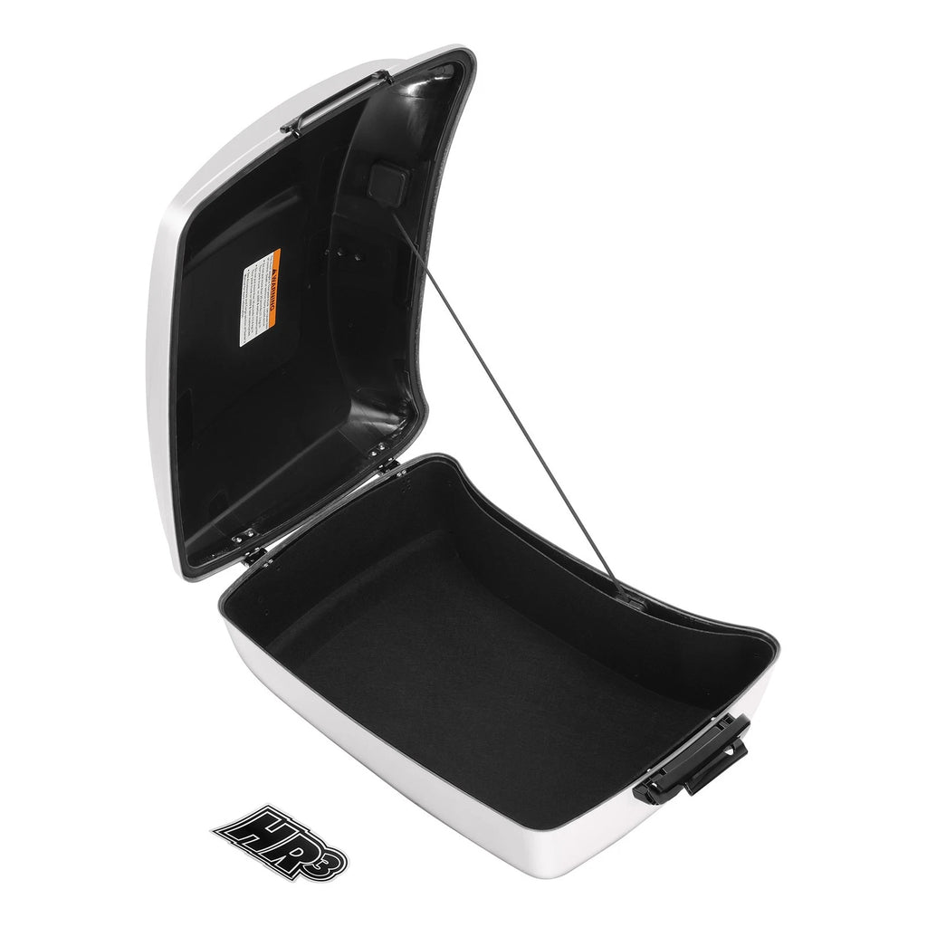 Trunk for Harley Electra Glide, Street Glide, Road Glide (2014–2025) White Onyx Pearl