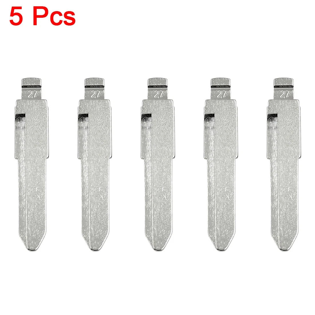 5X Metal Flip Remote Key Blank Blade for Mazda 3 5 6 (2004–2013)
