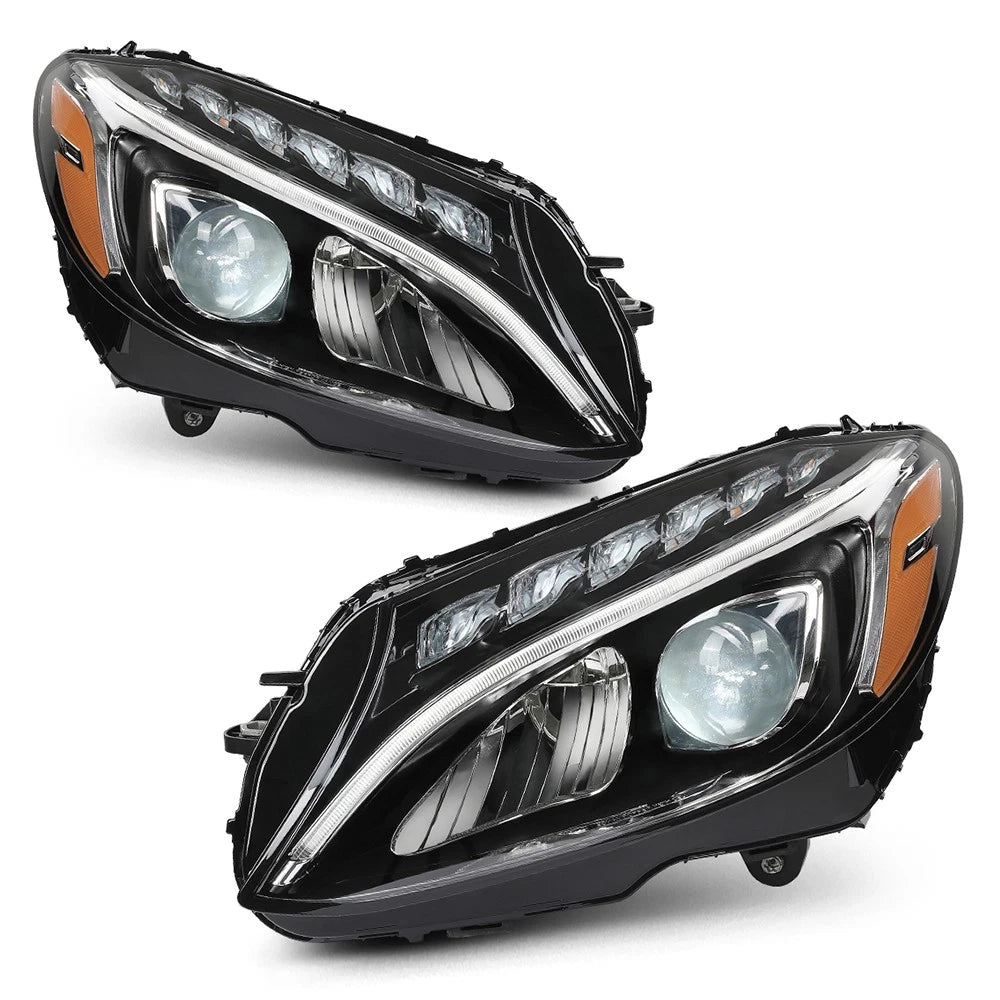 LED Headlights for Mercedes Benz C-Class W205 (2015–2018)