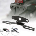 Folding License Plate Bracket for ATV Dirt Bike Motorcycle 