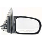 Set of 2 Manual Remote Mirrors for Honda Civic Sedan (2001–2005)