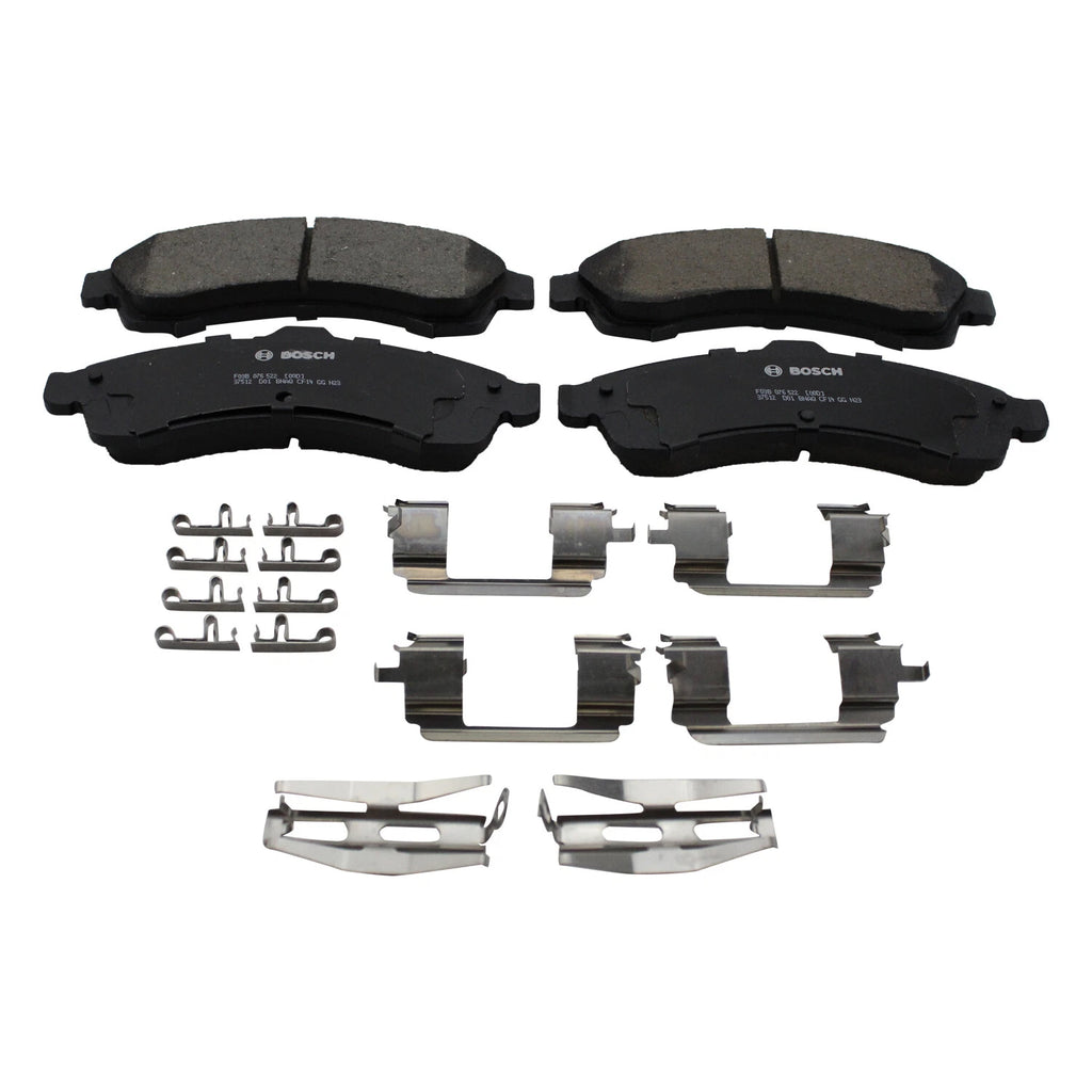 Set of 4 Bosch QuietCast Front Ceramic Brake Pads for Rainier SSR Envoy Ascender 9-7x