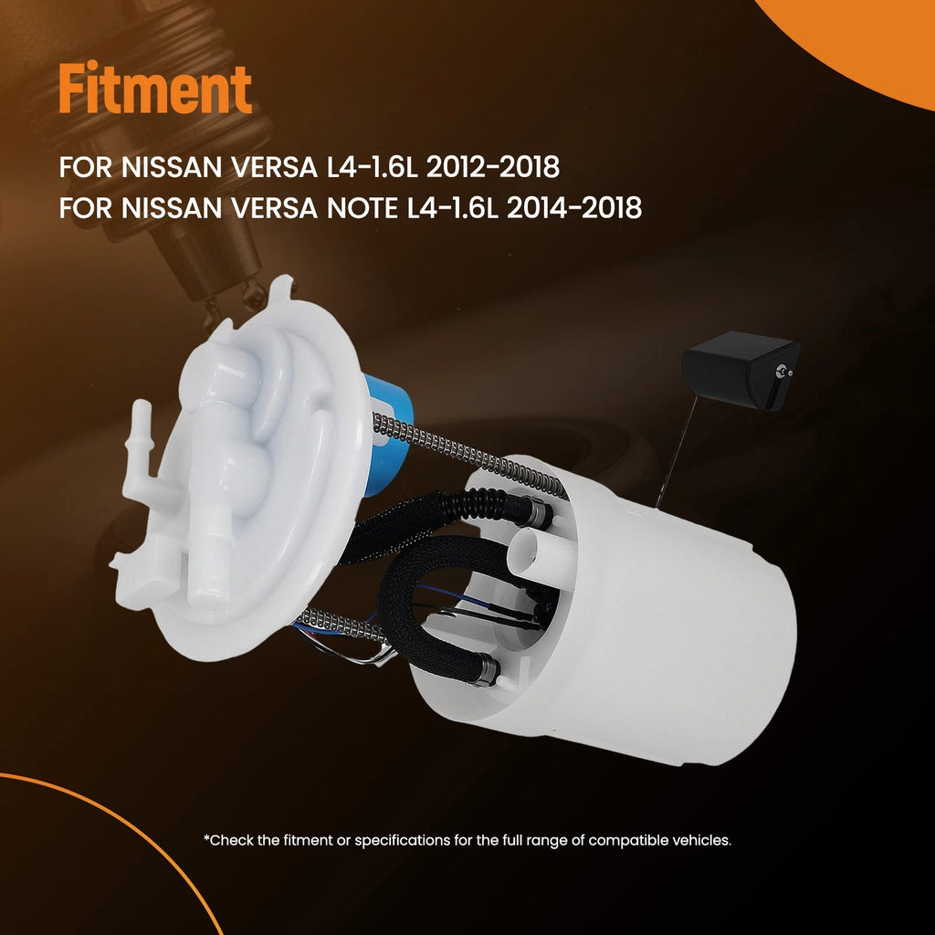 Fuel Pump Assembly SP4094M for Nissan Versa L4 1.6L (2012–2018)