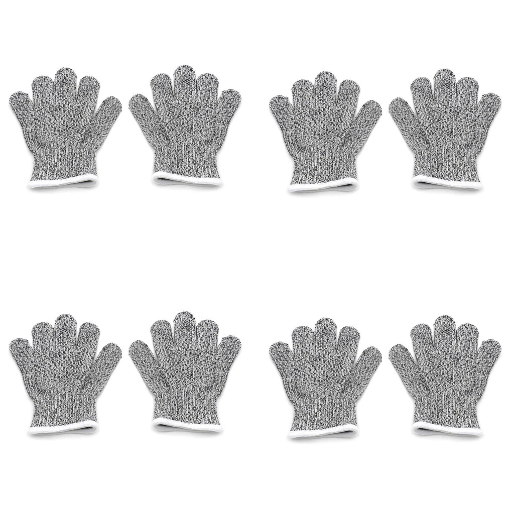 Cut-Resistant Stretch Gloves for Kids 6-8 Years (Level 5 Protection)