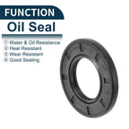 Set of 5 Oil Seal Rotary Shaft Seal NBR Rubber 25x47x5mm