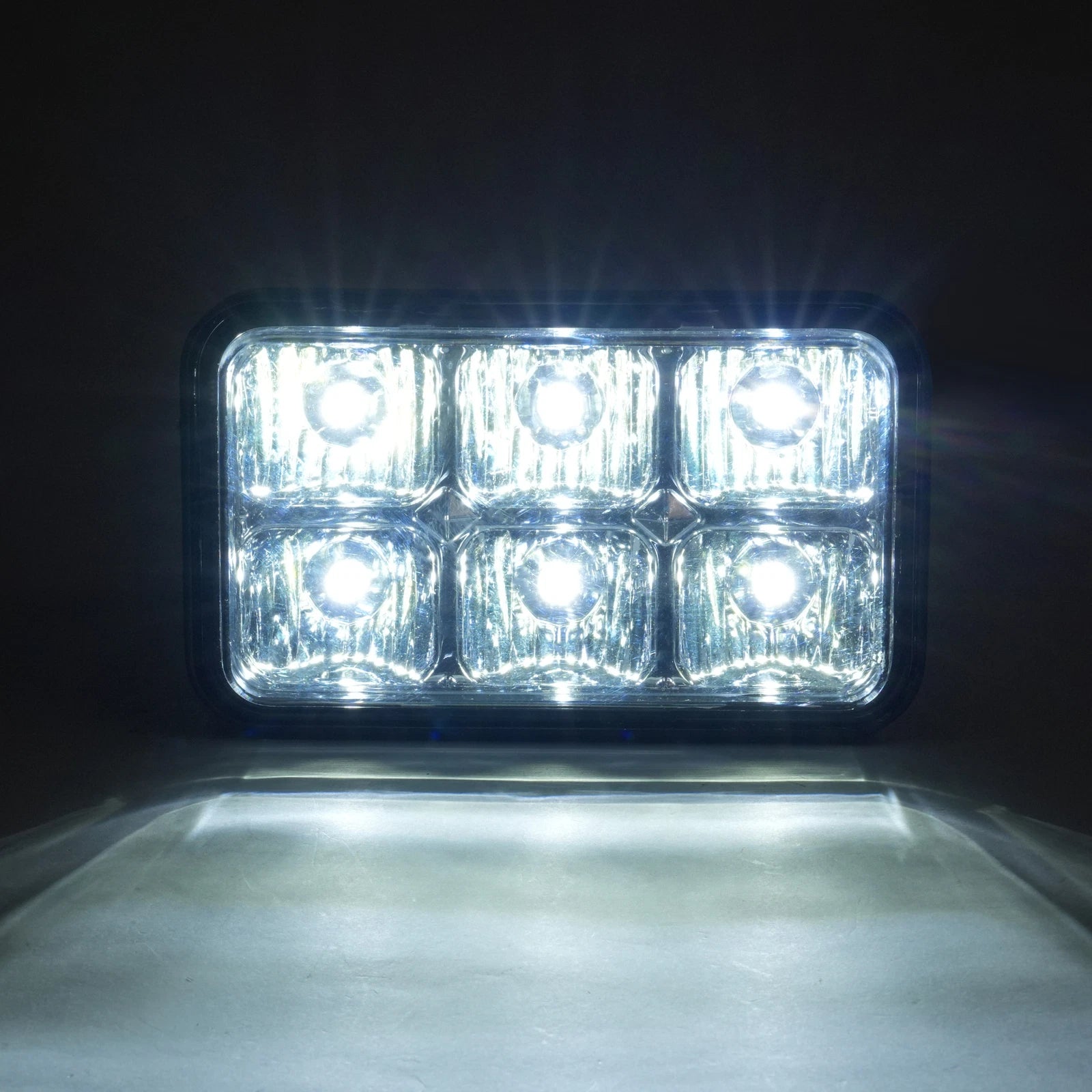 Clear LED Headlight for EZGO Golf Cart (1996–Present, ST350, 1980–1994 Marathon, Workhorse)