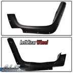 Set of 4 Pocket Rivet Wheel Fender Flares for Toyota FJ Cruiser (2007–2014)
