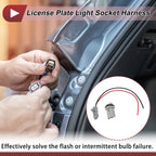 Set of License Plate Light Socket Wiring for Hyundai Mighty II (1998–2014) No. 923405H000