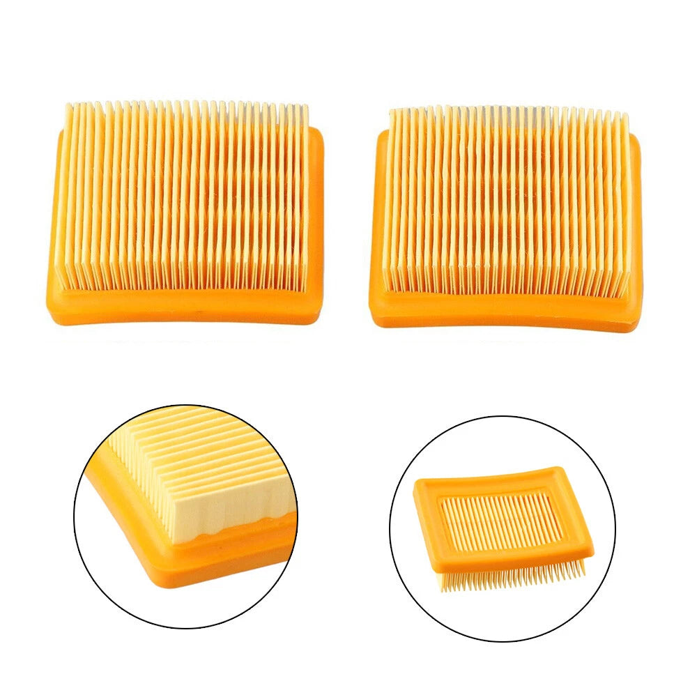 2Pcs Air Filter for FS89 FS91 FS131 FS111 (4180-141-0300B, 93353)