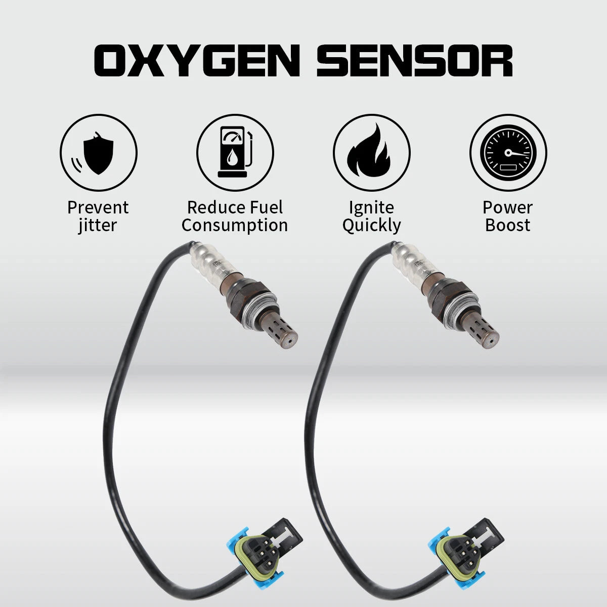 2X Oxygen O2 Sensors for Chevrolet Silverado 1500 GMC Yukon Sierra 234-4669