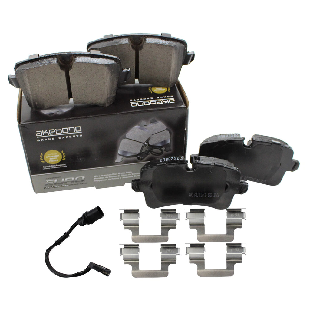 Set of 4 Rear Disc Brake Pads for Audi A6 A7 Quattro RS5 RS7 S6 S7 Porsche Macan