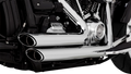 Vance & Hines Shortshots Chrome Exhaust for Harley Softail FXDR Fat Bob (2018–2022)