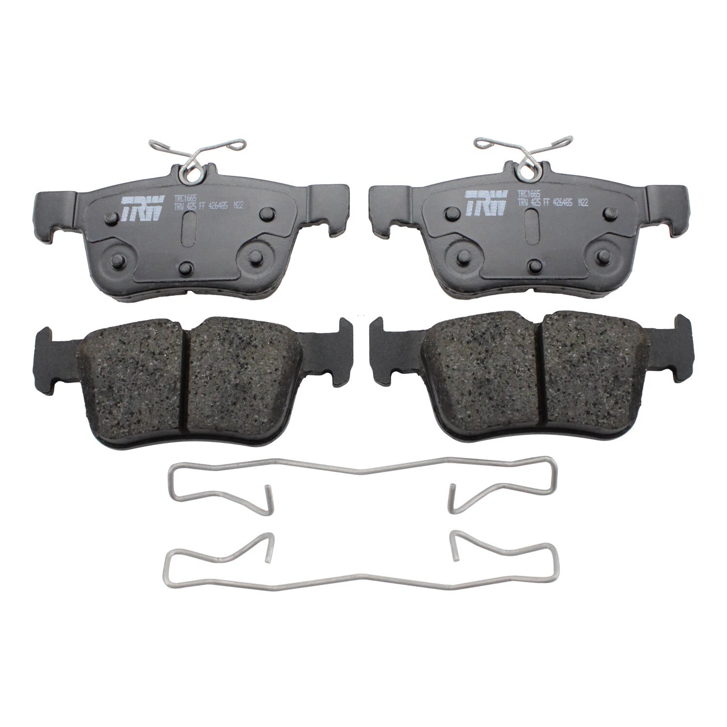 TRW Pro Rear Ceramic Brake Pads for Ford Edge, Escape, Fusion, Continental, MKC, MKX, MKZ (–2023)