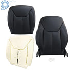 Front Driver Seat Cover & Foam Pad for Jeep Wrangler (2013–2017) Black Faux Leather