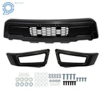 Black Steel Front Bumper Assembly for Ford F-150 (2021–2022)